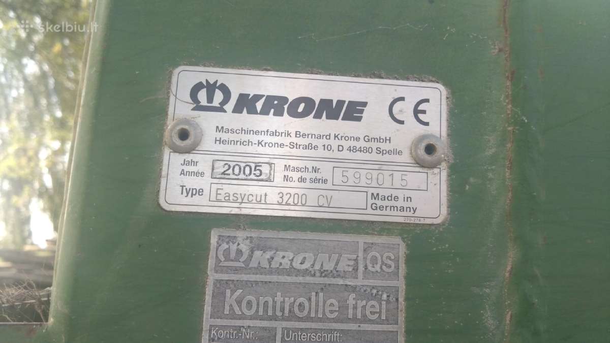 Šienapjovės dalimis krone,claas Kuhn, john deere - nuotraukos Nr. 28