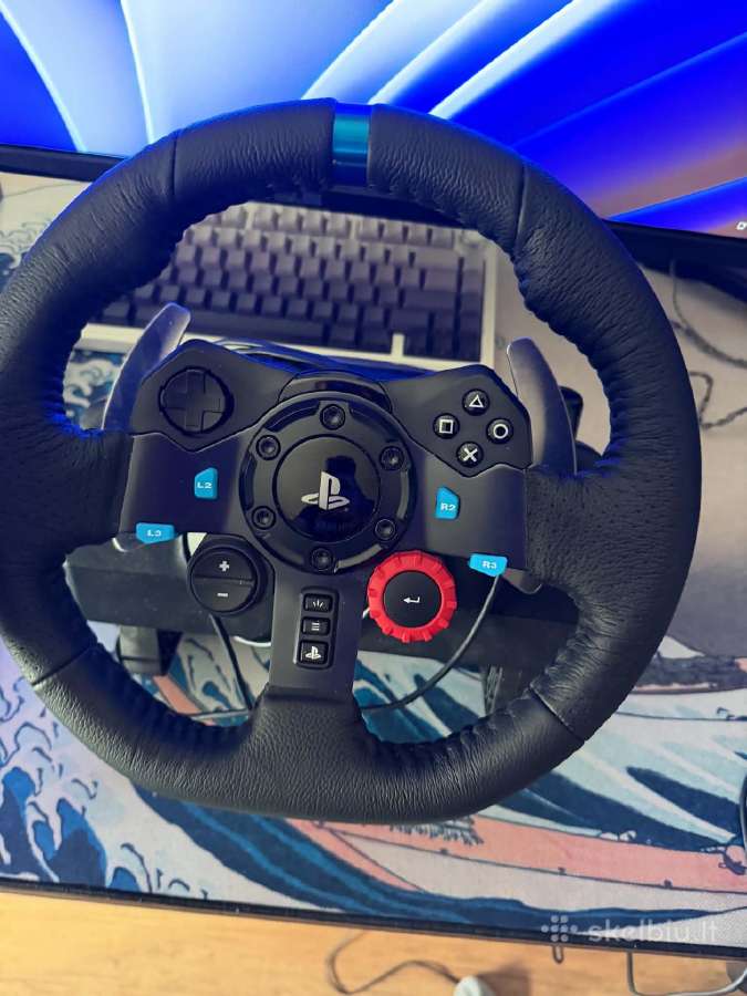 Parduodu Logitech G29 Se žaidimų vairą - nuotraukos Nr. 4