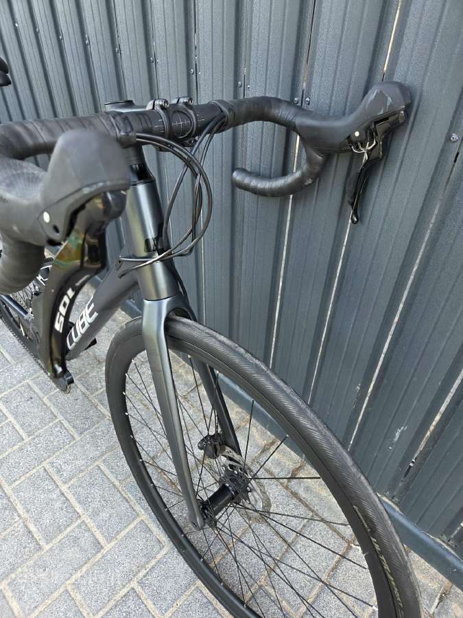 Cube axial raod bike 2x12 105 53 size kaip naujas - nuotraukos Nr. 3