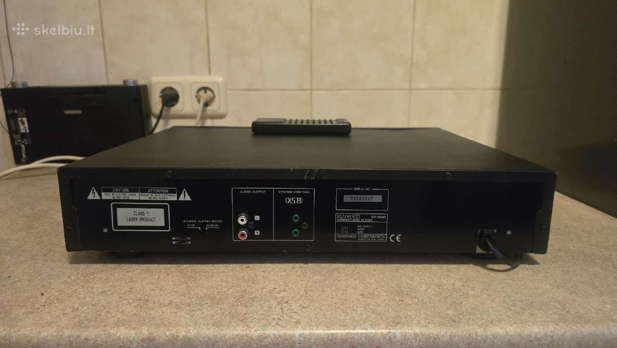 Kenwood Dp-2080 CD grotuvas su distanciniu pultu. - nuotraukos Nr. 2