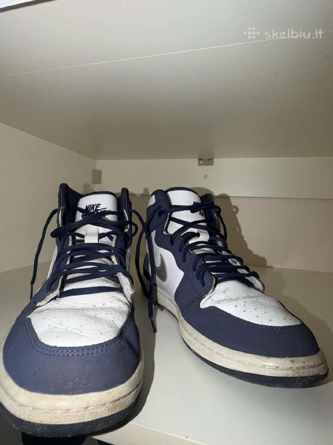 Air Jordan 1 High, tamsiai mėlyni - nuotraukos Nr. 4