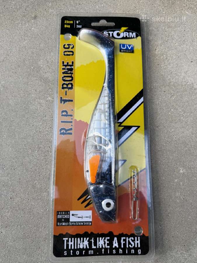 11vnt guminukų žvejybai 18-23cm - nuotraukos Nr. 5