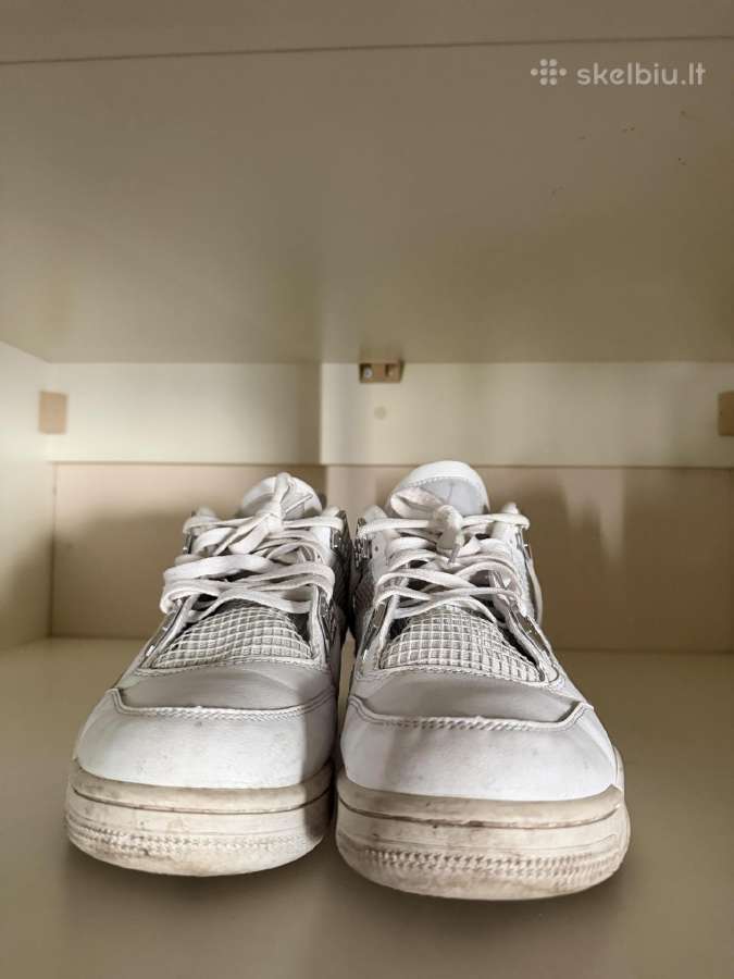 Nike Air Jordan 4 batai, balti - nuotraukos Nr. 4