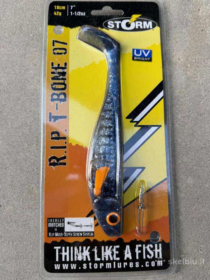11vnt guminukų žvejybai 18-23cm - nuotraukos Nr. 6