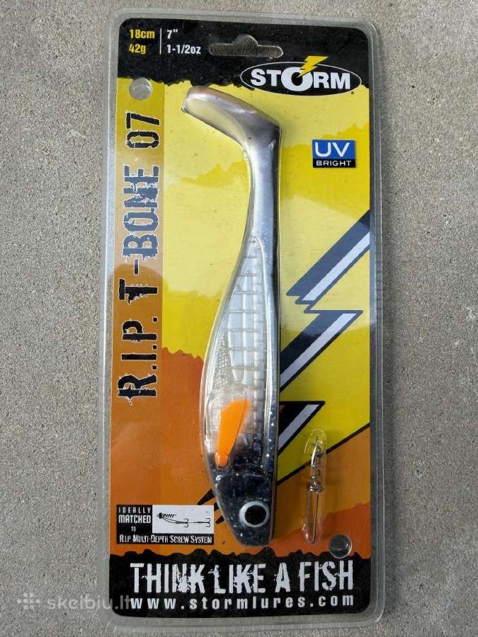 11vnt guminukų žvejybai 18-23cm - nuotraukos Nr. 7