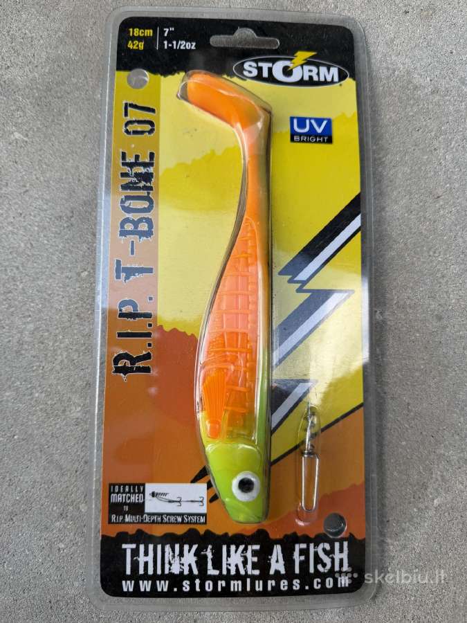 11vnt guminukų žvejybai 18-23cm - nuotraukos Nr. 8