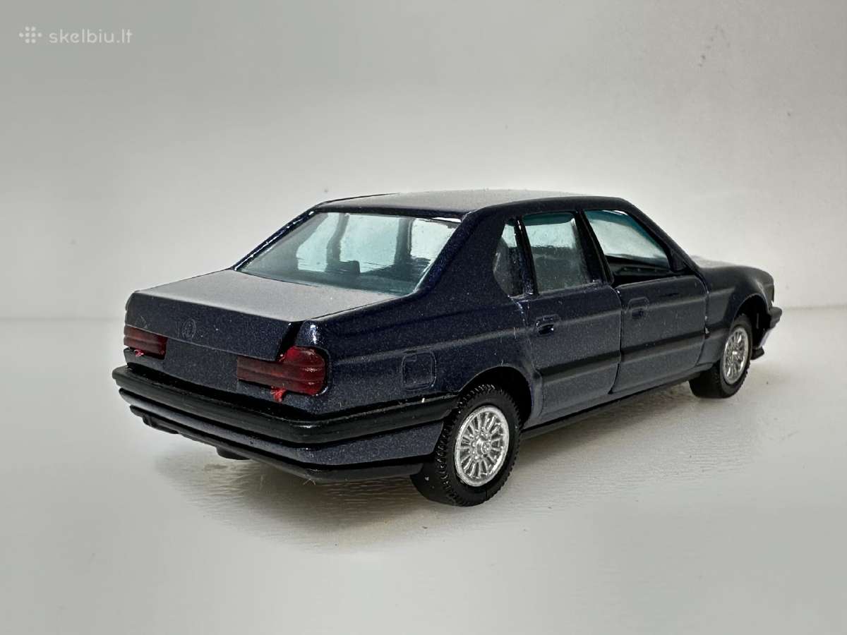 Bmw 735i E32 mėlynas 1:43 Gama [tik modelis] - nuotraukos Nr. 5