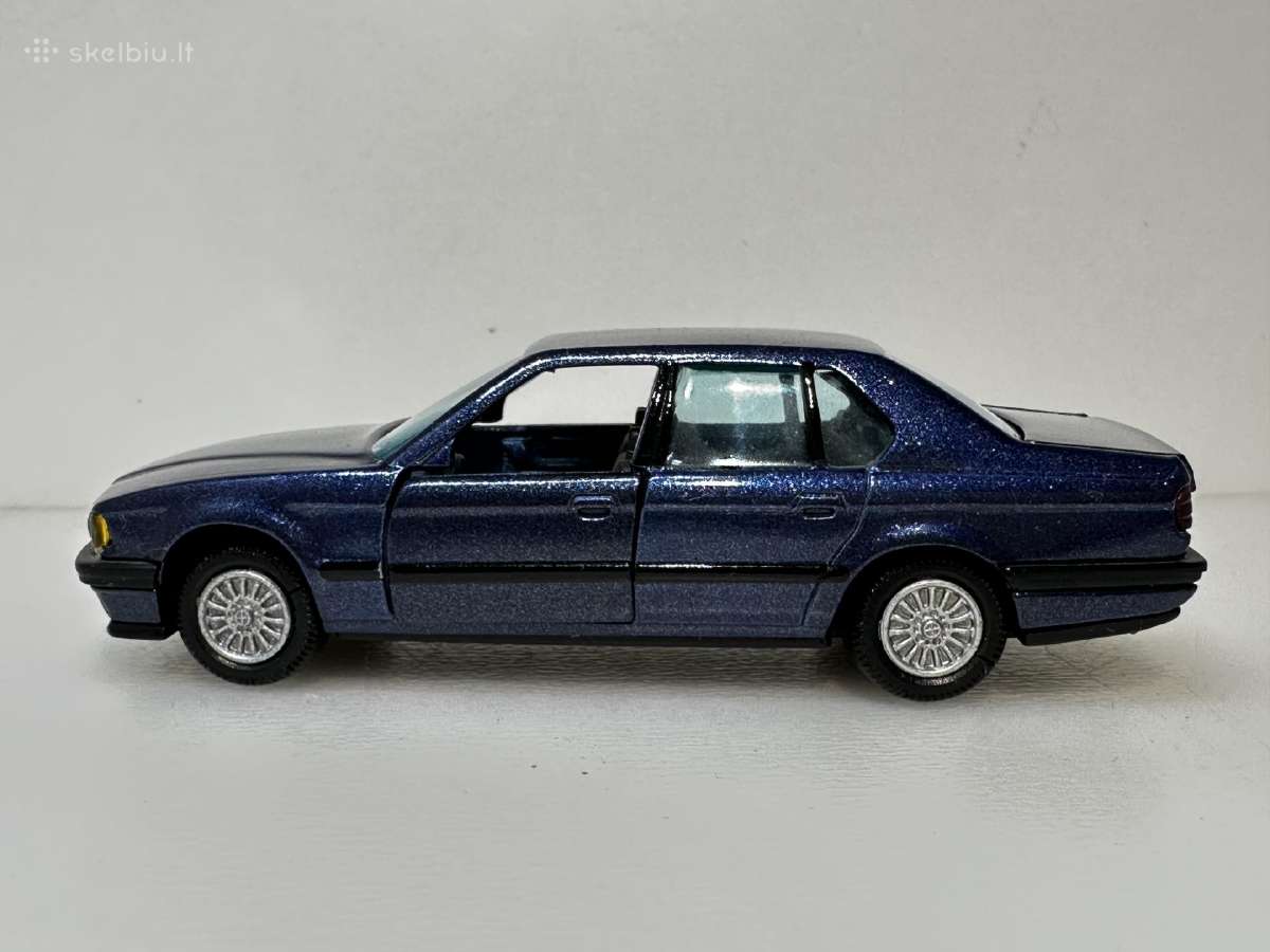 Bmw 735i E32 mėlynas 1:43 Gama [tik modelis] - nuotraukos Nr. 6