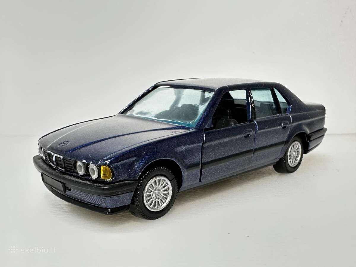 Bmw 735i E32 mėlynas 1:43 Gama [tik modelis] - nuotraukos Nr. 7