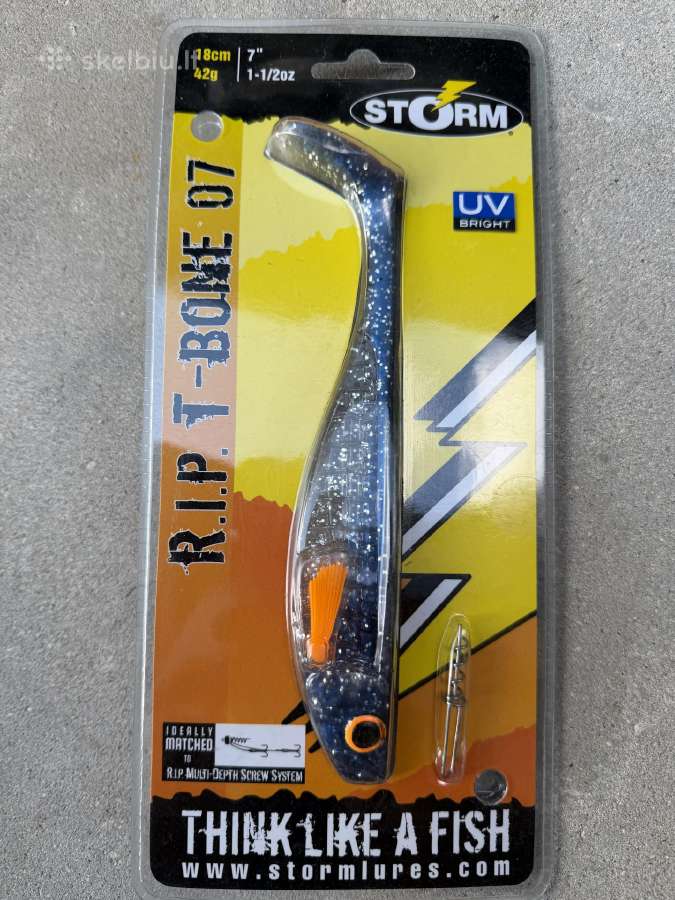 11vnt guminukų žvejybai 18-23cm - nuotraukos Nr. 9