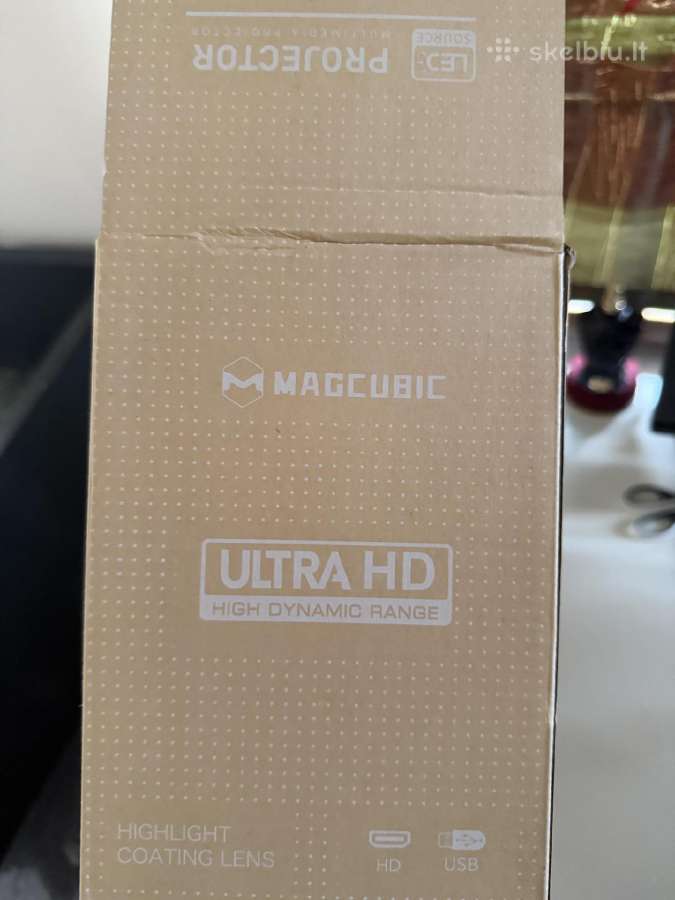 Nešiojamas projektorius Magcubic, Ultra HD - nuotraukos Nr. 5