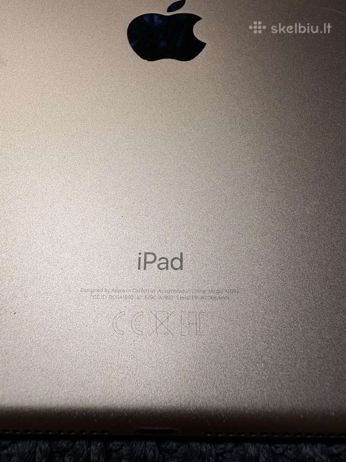iPad 6th gen rose gold - nuotraukos Nr. 2