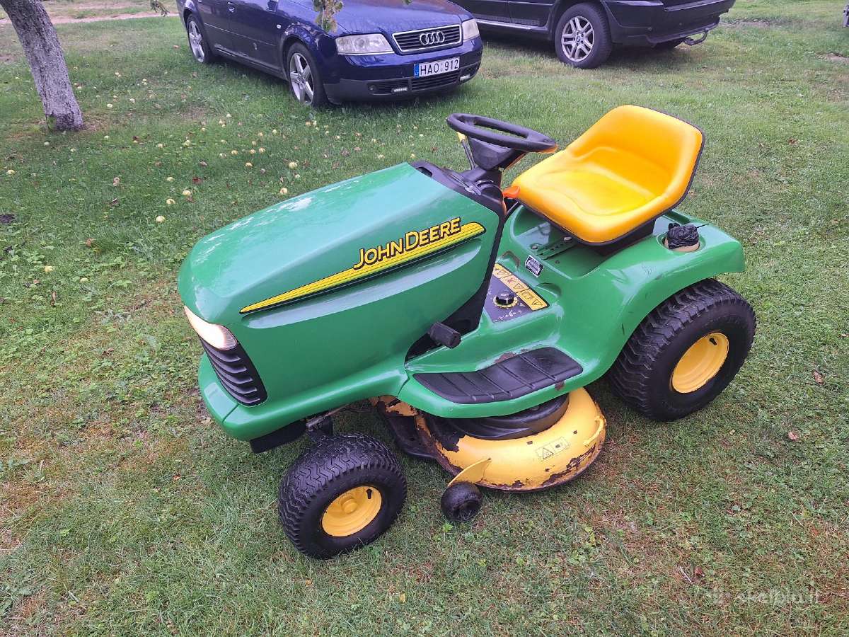 John Deere Lt170 Galingas Sodo traktoriukas 16hp - nuotraukos Nr. 2