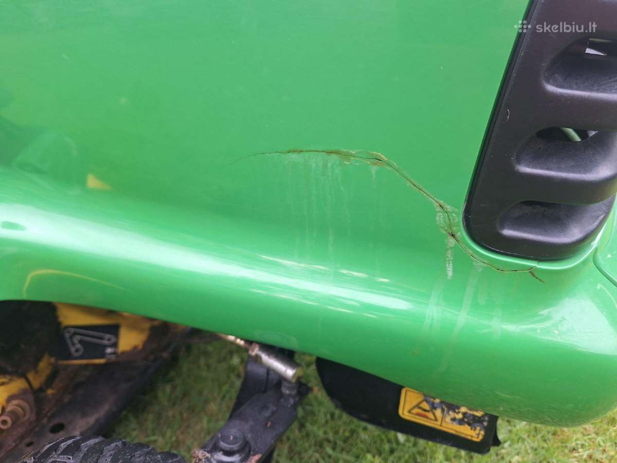 John Deere Lt170 Galingas Sodo traktoriukas 16hp - nuotraukos Nr. 13