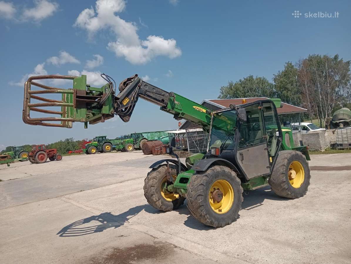 Parduodamas teleskopinis krautuvas John Deere 3215 - nuotraukos Nr. 6