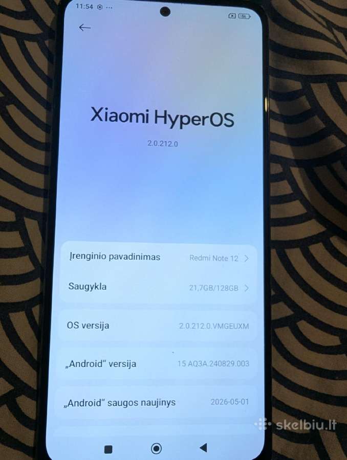 Redmi note 12 - nuotraukos Nr. 6