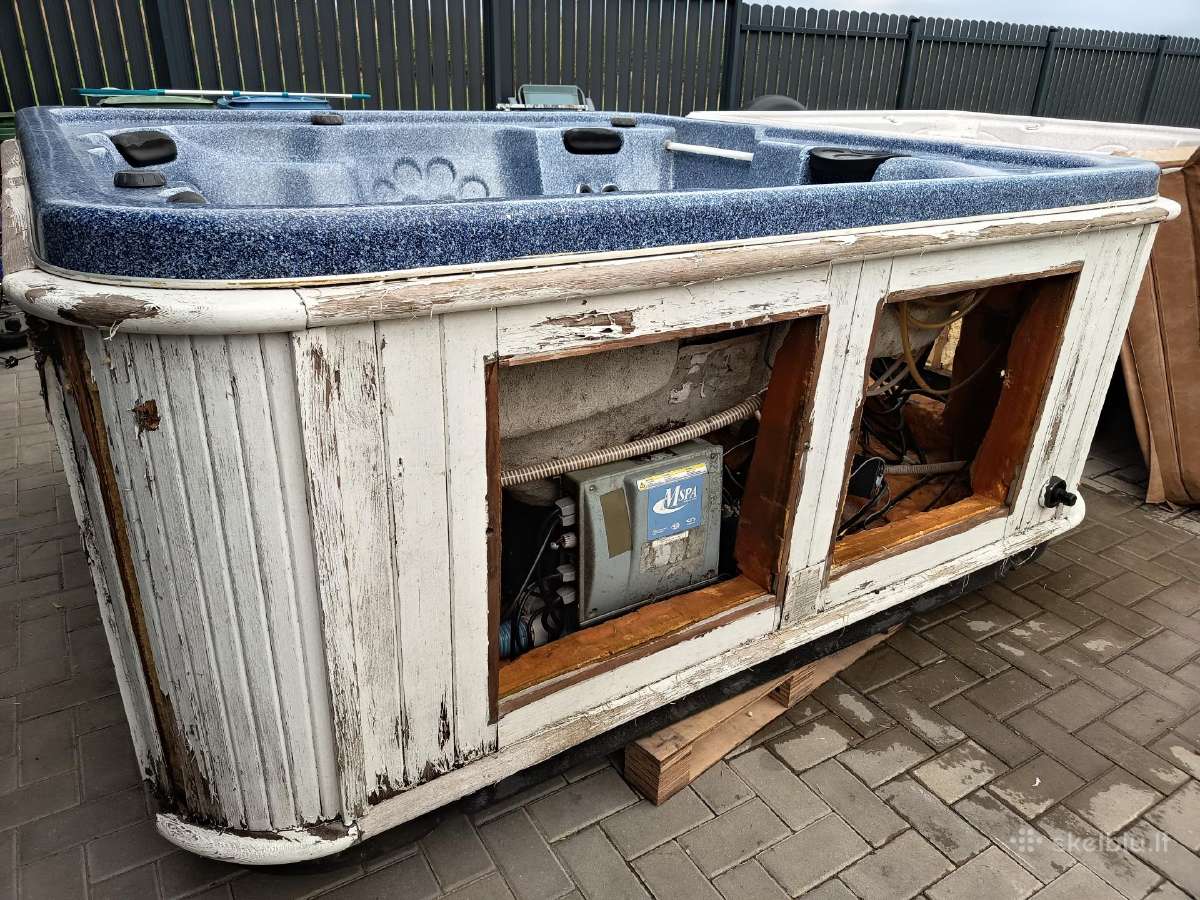 Lauko sūkurinė vonia jacuzzi - nuotraukos Nr. 8