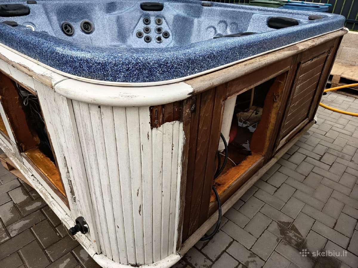 Lauko sūkurinė vonia jacuzzi - nuotraukos Nr. 12