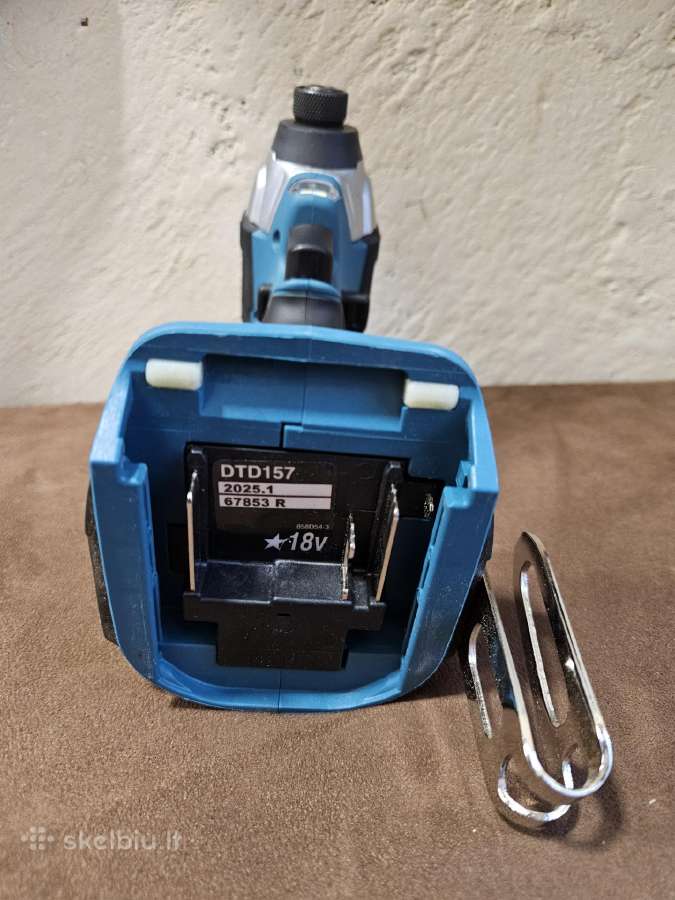 Makita dtd157 smūginis (impact) suktukas - nuotraukos Nr. 2