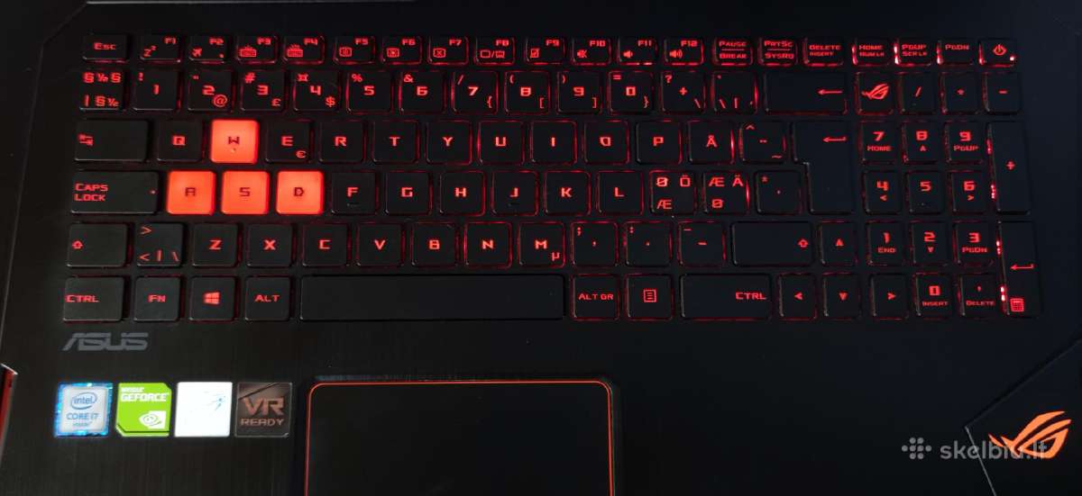 Asus Rog Strix Gl702vm - nuotraukos Nr. 5