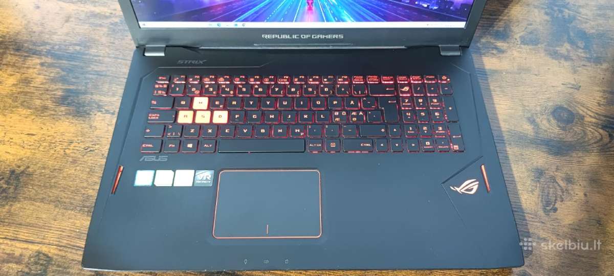 Asus Rog Strix Gl702vm - nuotraukos Nr. 4