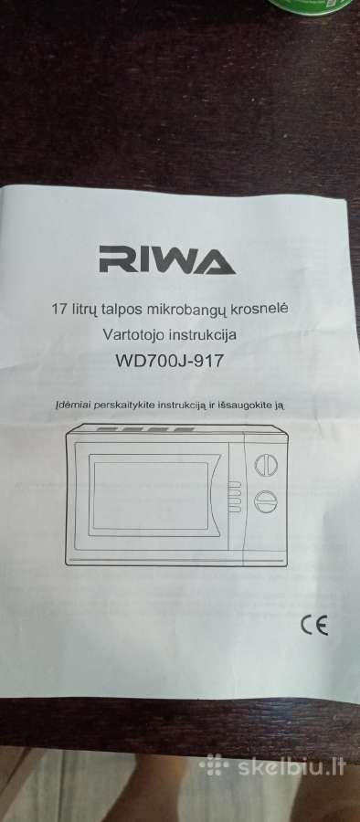 Mikrobangu krosnele Riwa - nuotraukos Nr. 5