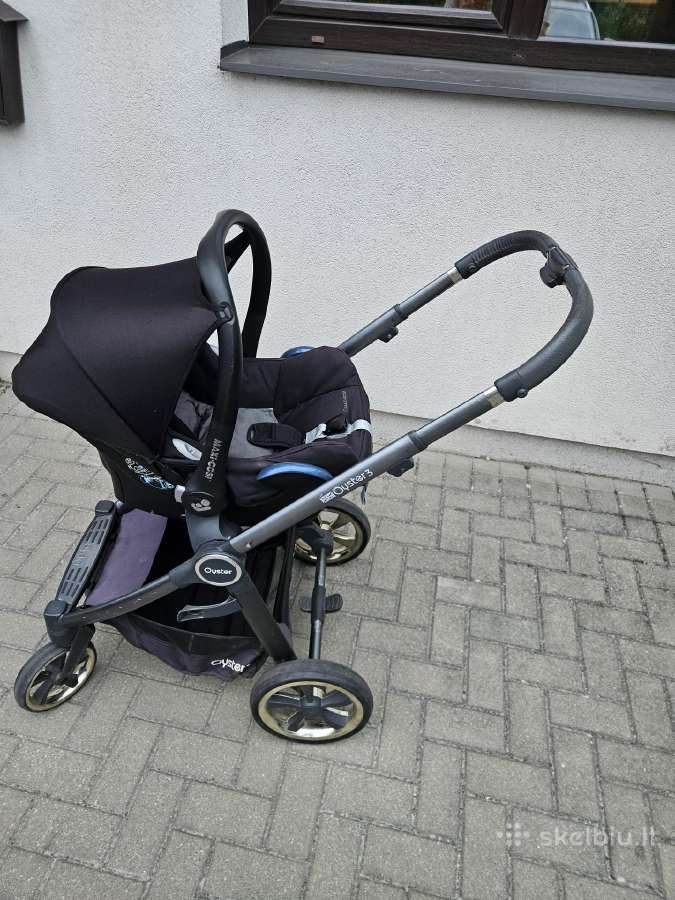 Vežimėlis 3 in 1 Oyster 3 su Maxi Cosi autokėdute - nuotraukos Nr. 2