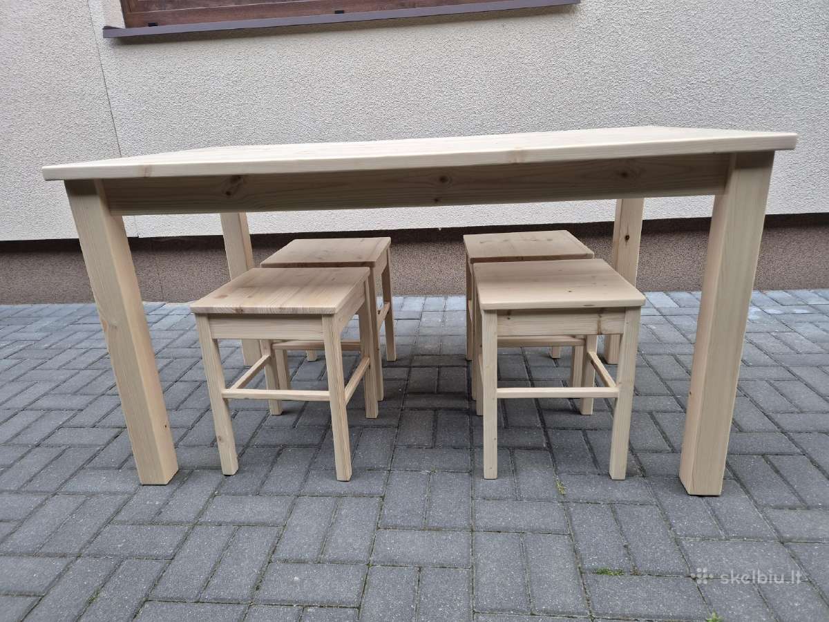 Medinis stalas - nuotraukos Nr. 3