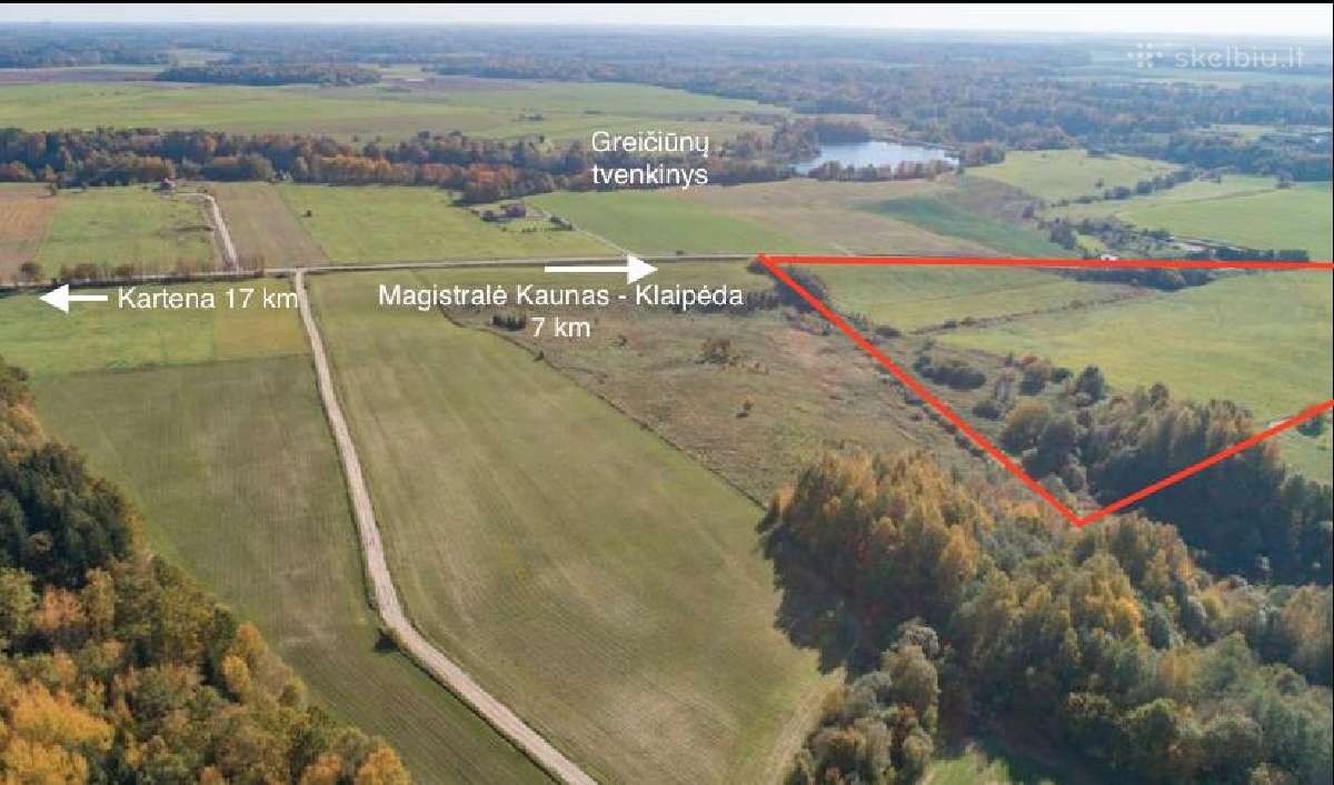 Erdvūs sklypai slėnyje, namų valda, panorama - nuotraukos Nr. 4