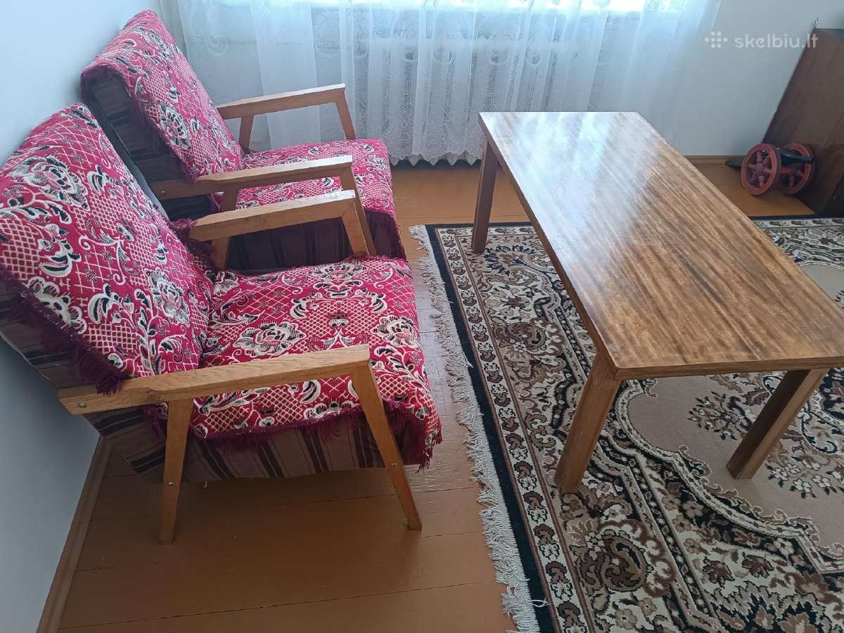 Senovinis stalas mid century stiliaus - nuotraukos Nr. 2