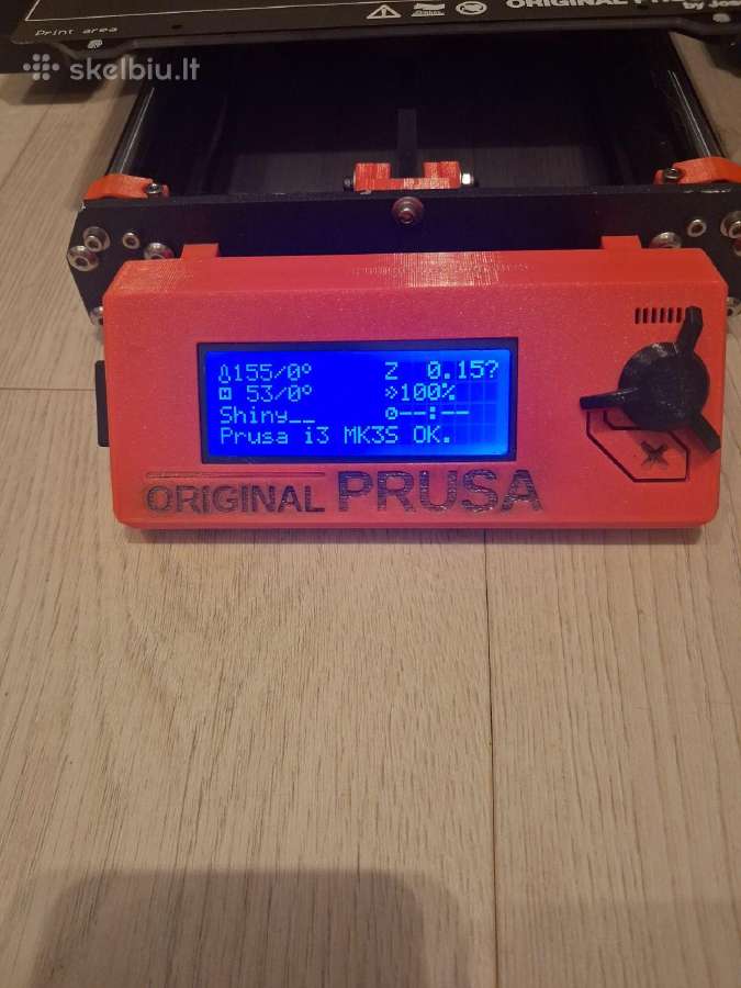 Prusa i3 Mk3s+ +plastikas - nuotraukos Nr. 3