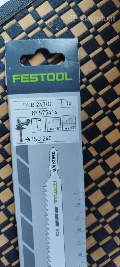 Festool pjūkleliai Dsb 240/w, Dsb 240/g - nuotraukos Nr. 2