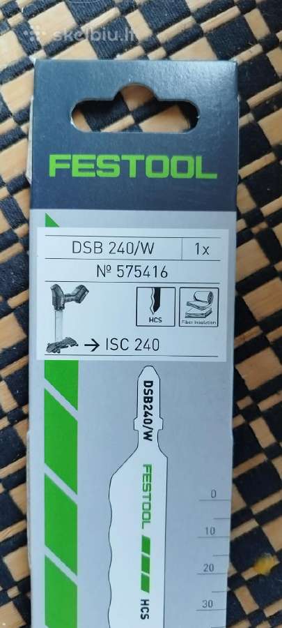 Festool pjūkleliai Dsb 240/w, Dsb 240/g - nuotraukos Nr. 3