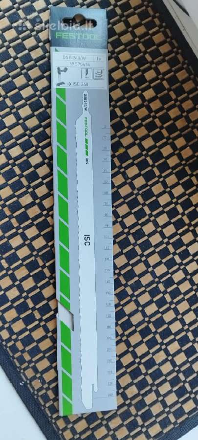 Festool pjūkleliai Dsb 240/w, Dsb 240/g - nuotraukos Nr. 5