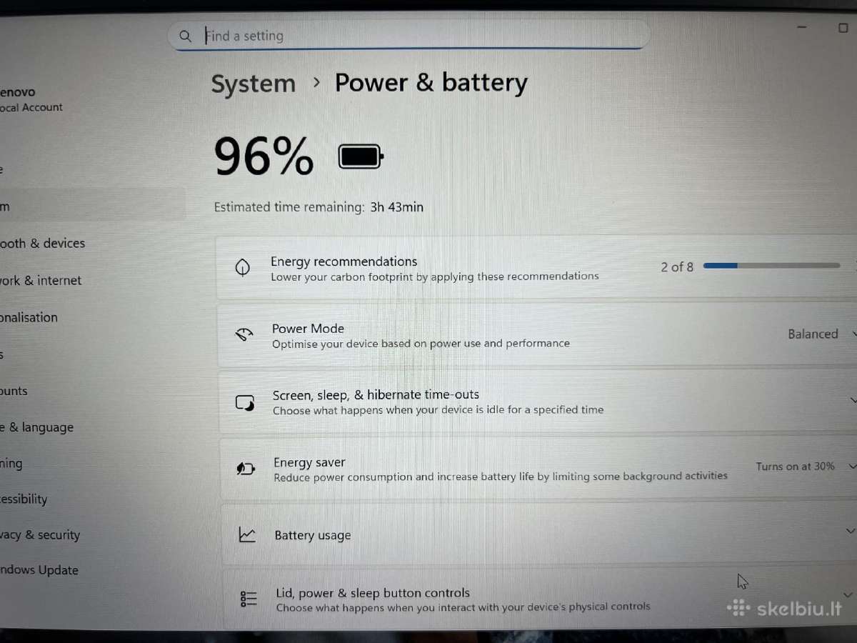 Lenovo thinkpad T14s gen 3 - nuotraukos Nr. 3