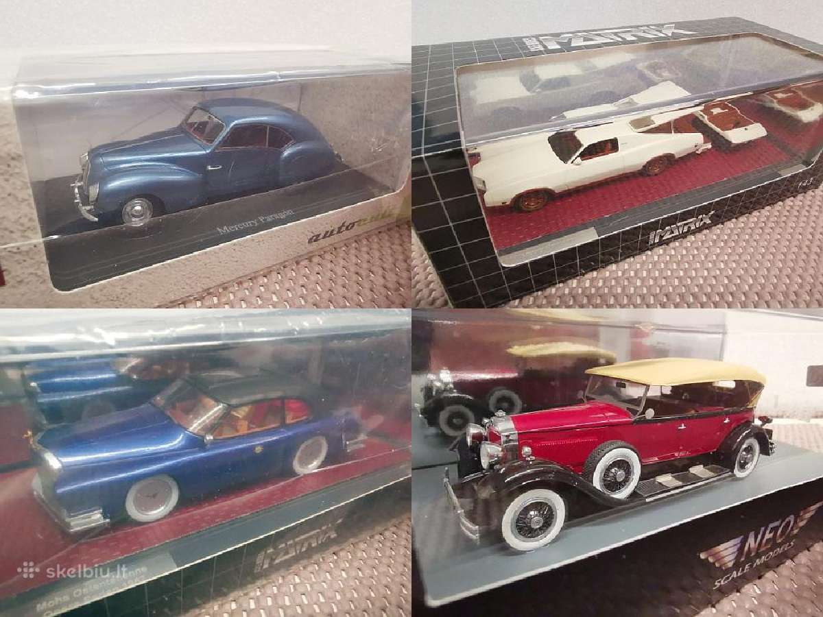 1:43 Amerikietiškų Automobilių Modeliai (L-) - nuotraukos Nr. 2