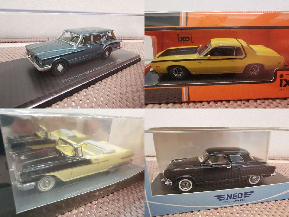 1:43 Amerikietiškų Automobilių Modeliai (L-) - nuotraukos Nr. 3