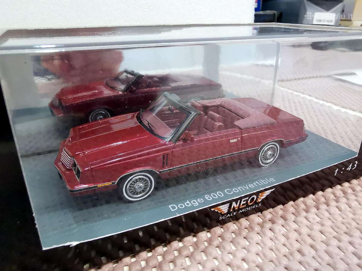 1:43 Amerikietiškų Automobilių Modeliai (D) - nuotraukos Nr. 7