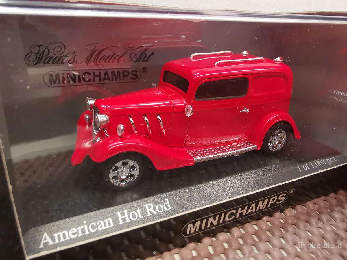 1:43 Amerikietiškų Automobilių Modeliai (a-c) - nuotraukos Nr. 4