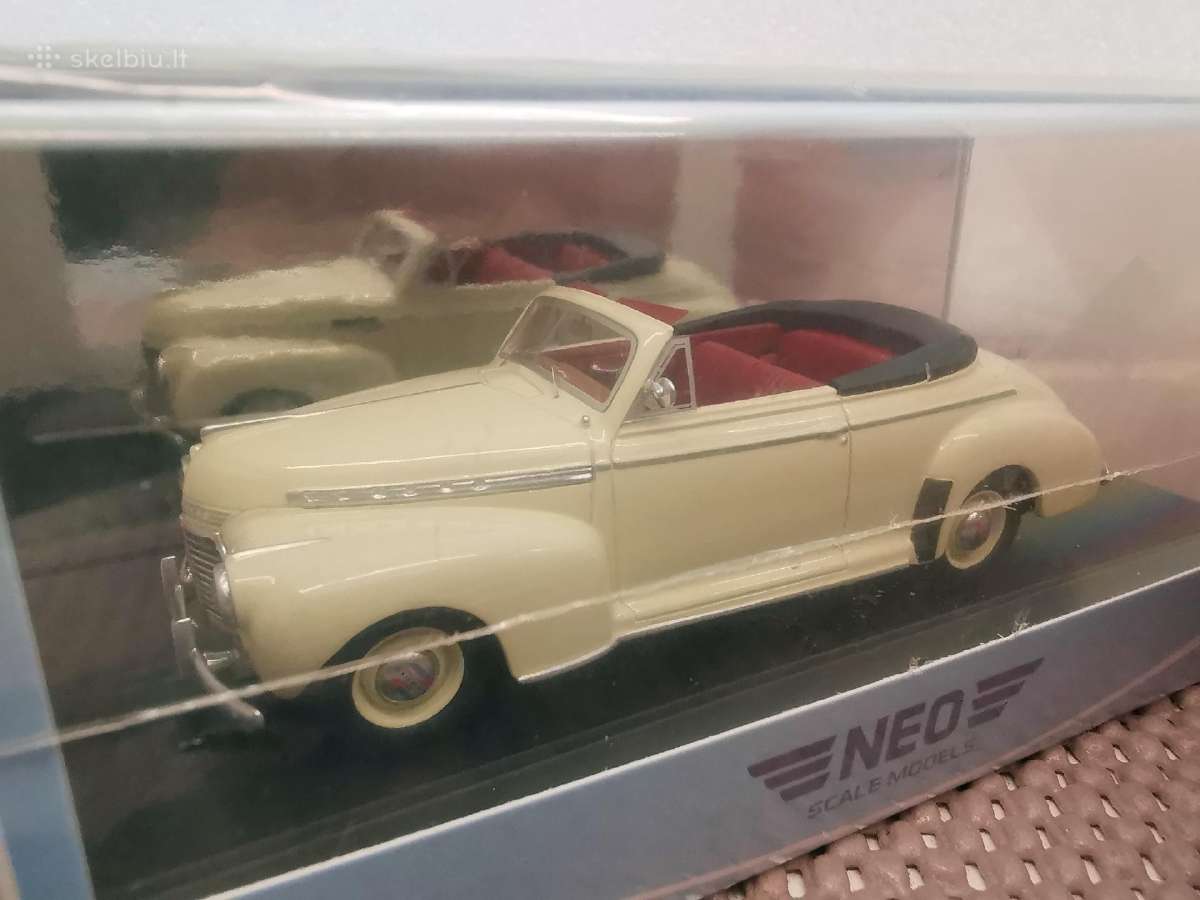 1:43 Amerikietiškų Automobilių Modeliai (a-c) - nuotraukos Nr. 11