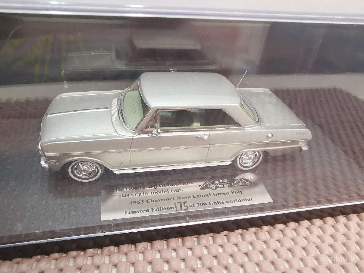 1:43 Amerikietiškų Automobilių Modeliai (a-c) - nuotraukos Nr. 24