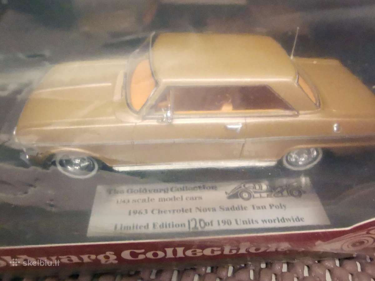 1:43 Amerikietiškų Automobilių Modeliai (a-c) - nuotraukos Nr. 27