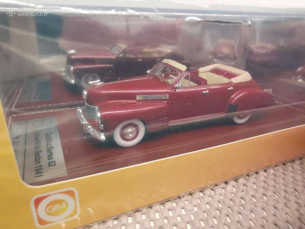 1:43 Amerikietiškų Automobilių Modeliai (a-c) - nuotraukos Nr. 30