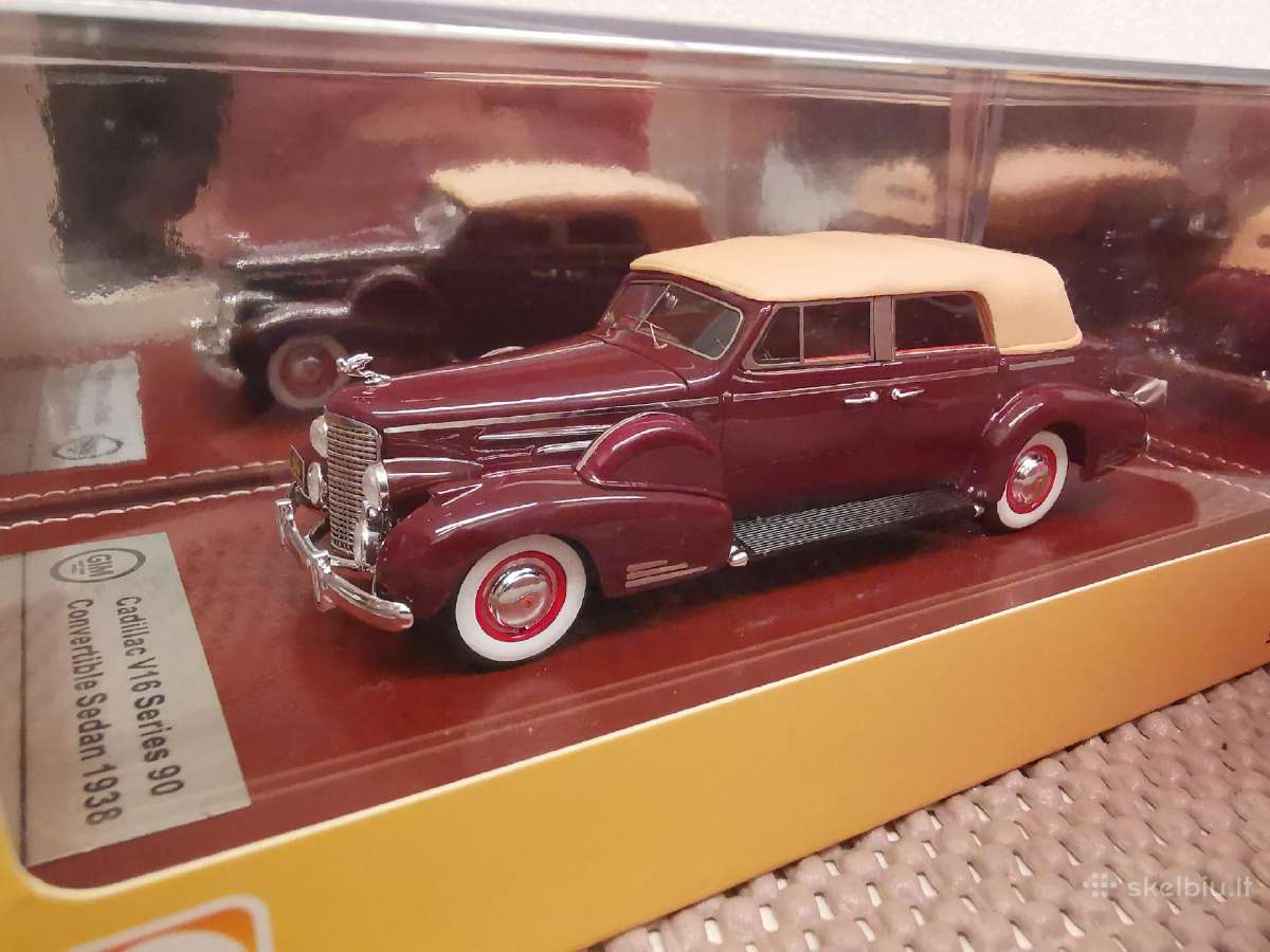 1:43 Amerikietiškų Automobilių Modeliai (a-c) - nuotraukos Nr. 31