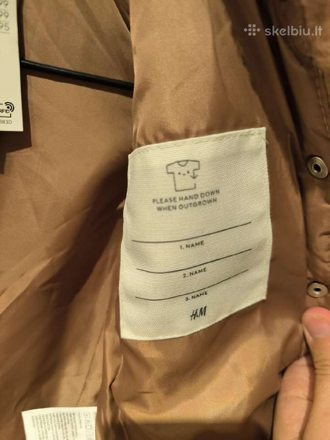 H&m nauji vaikiski dirbtinio kailio kailinukai 92 - nuotraukos Nr. 4