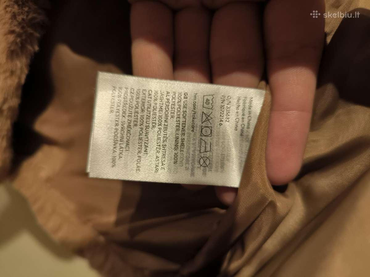 H&m nauji vaikiski dirbtinio kailio kailinukai 92 - nuotraukos Nr. 5
