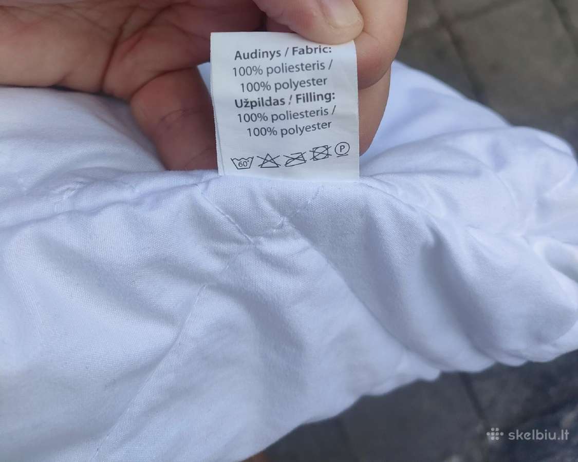 Nostra balta pagalvė pagalvės 100% poliesteris - nuotraukos Nr. 6