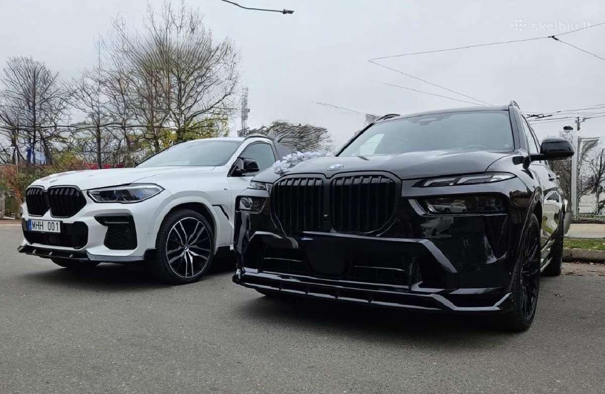 Bmw X7 G07, automobilių nuoma vestuvėms - nuotraukos Nr. 8