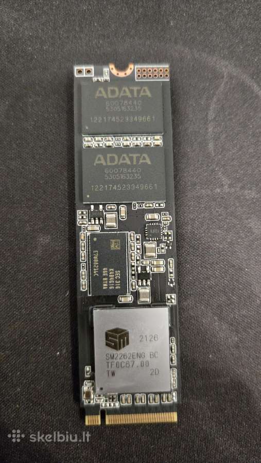 1 TB Nvme M.2 SSD – Adata Xpg Sx8200 Pro - nuotraukos Nr. 2