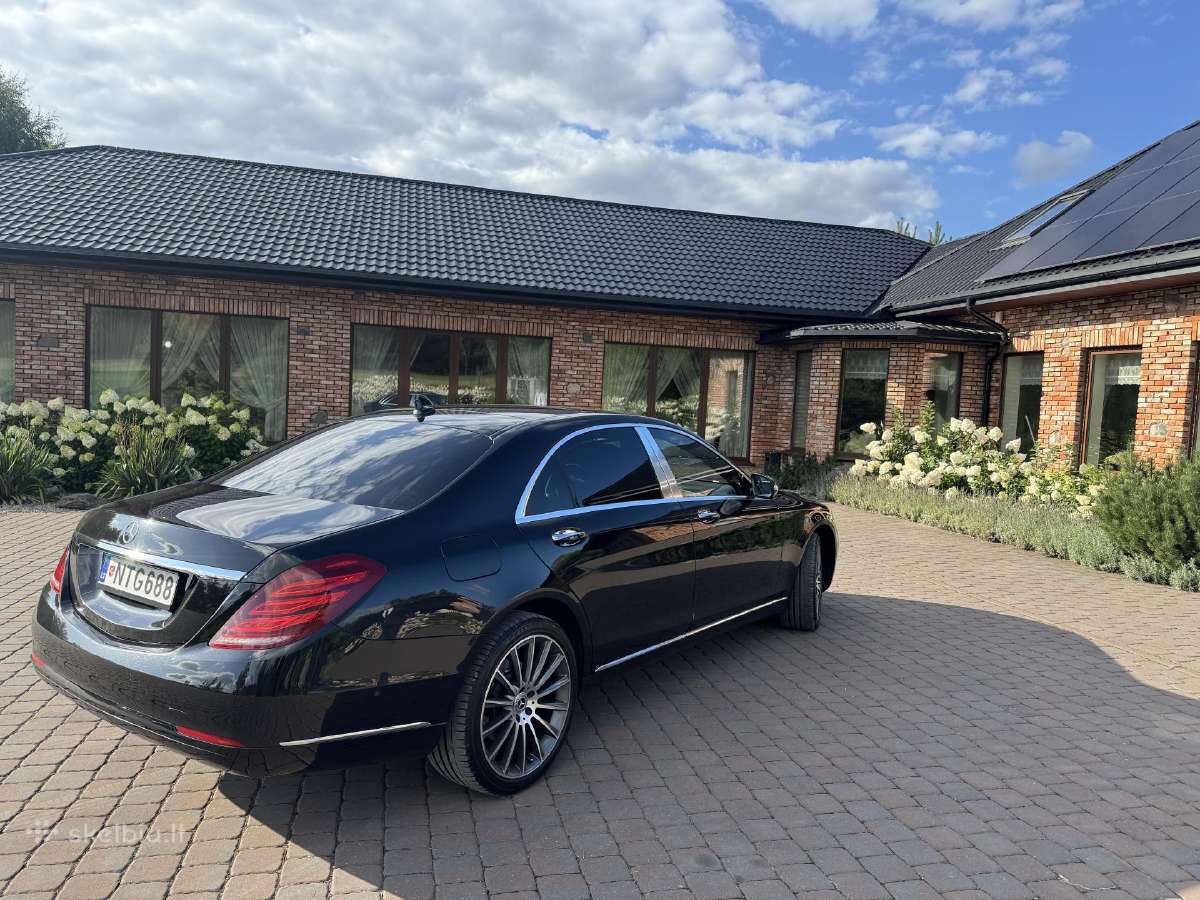 Automobilių nuoma vestuvėms MB S Klasės - nuotraukos Nr. 36